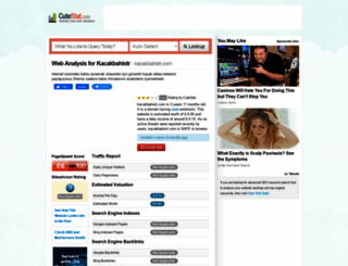 kacakbahistr.com.cutestat.com screenshot