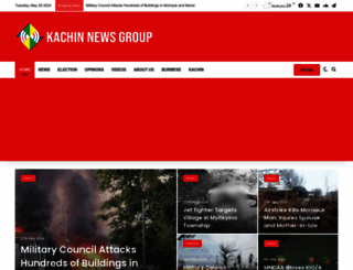 kachinnews.com screenshot