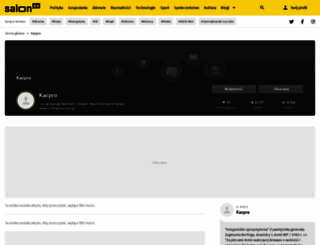 kacpro.salon24.pl screenshot