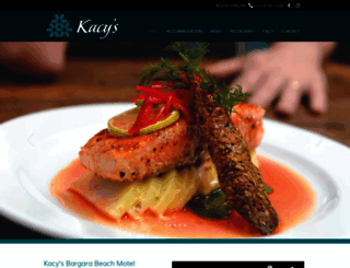 kacys.com.au screenshot