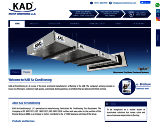 kadairconditioning.com screenshot
