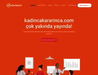 kadincakararinca.com screenshot