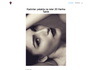 kadinlaryataktaneister.com screenshot