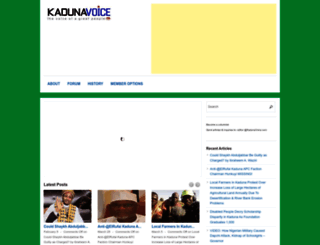 kadunavoice.com screenshot