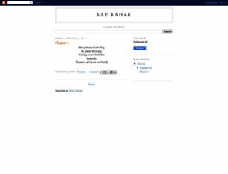 kaekahar.blogspot.com screenshot