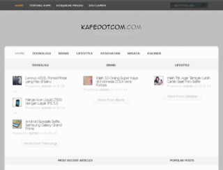 kafedotcom.com screenshot
