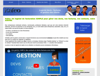 kafeo.com screenshot