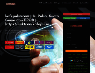 kafepulsa.com screenshot