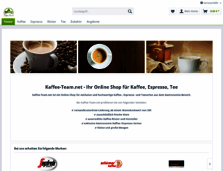 kaffee-team.net screenshot