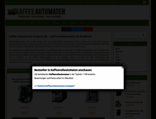 kaffee-vollautomat-vergleich.de screenshot