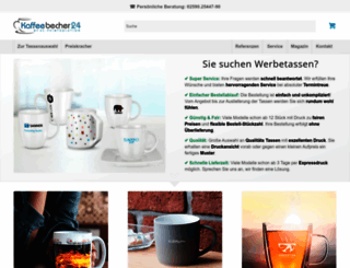 kaffeebecher24.de screenshot