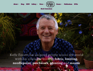 kaffefassett.com screenshot