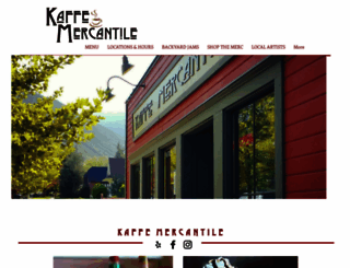 kaffemercantile.com screenshot
