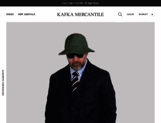 kafkamercantile.com screenshot