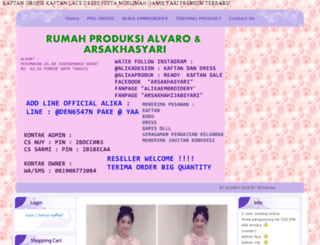 kaftangrosiralika.com screenshot
