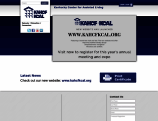 kahcf.org screenshot
