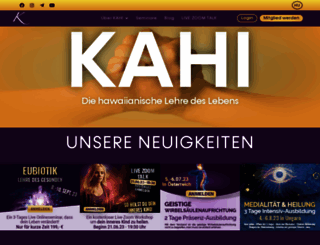 kahi-healing.com screenshot