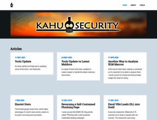 kahusecurity.com screenshot
