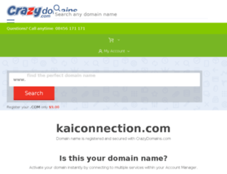 kaiconnection.com screenshot