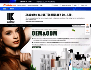 kaijiecolor.en.alibaba.com screenshot