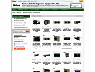 kailaili-refrigeration.sell.everychina.com screenshot