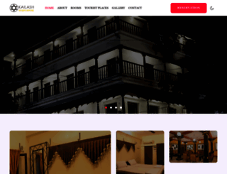 kailashguesthouse.in screenshot