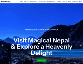 kailashhimalaya.com screenshot