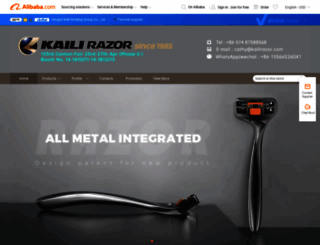 kailirazor.en.alibaba.com screenshot