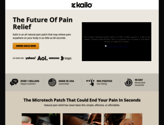 kailo-newfinds.com screenshot