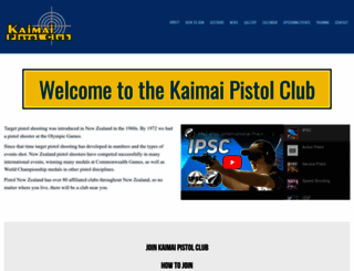 kaimaipistolclub.org.nz screenshot