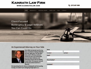 kainrathlaw.com screenshot
