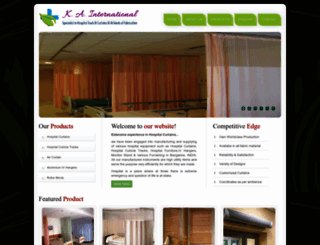 kainternational.co.in screenshot