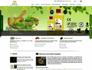 kairalihospitality.com screenshot