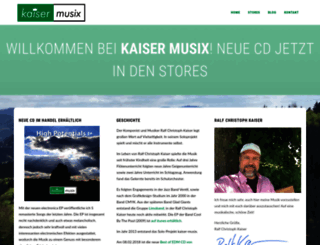 kaiser-musix.de screenshot