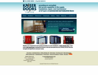 kaiserdoors.com screenshot