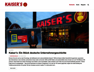 kaisers.de screenshot