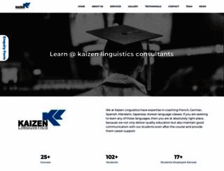 kaizenlinguistics.com screenshot
