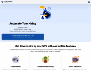 kaizenrecruit.com screenshot