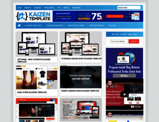 kaizentemplate.com screenshot