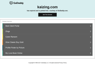 kaizing.com screenshot