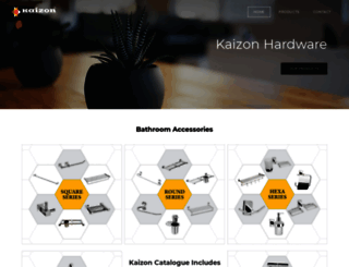 kaizonhardware.weebly.com screenshot