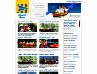 kajaki.pl screenshot