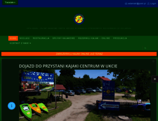 kajakicentrum.pl screenshot