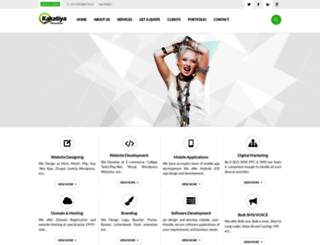 kakatiyasolutions.com screenshot