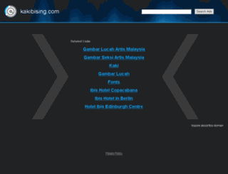 kakibising.com screenshot