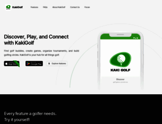 kakigolf.com screenshot
