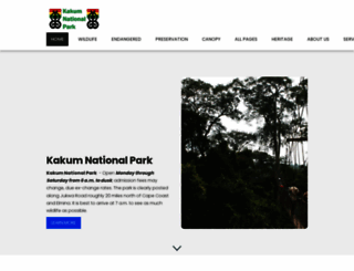 kakumnationalpark.info screenshot