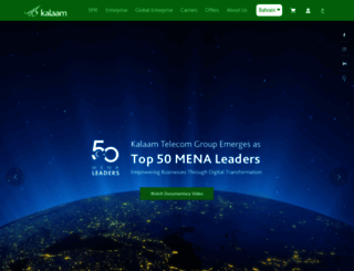 kalaam-telecom.com screenshot