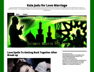 kalajaduforlovemarriage.wordpress.com screenshot