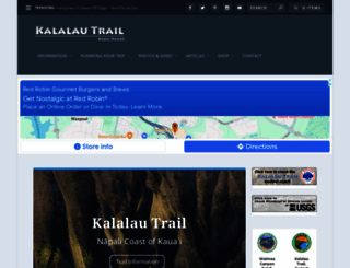 kalalautrail.com screenshot